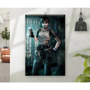 Календарь MIGOM Настенный перекидной Принт А3 "Resident Evil, Резидент Эвил"7