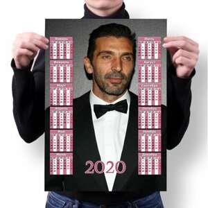 Календарь настенный на 2020 год Джанлуиджи Буффон, Gianluigi Buffon №5, А1