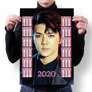 Календарь настенный на 2020 год EXO №85, А1