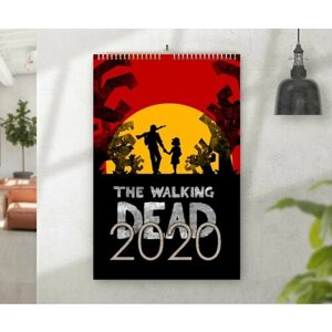 Календарь настенный на 2020 год THE WALKING DEAD, ходячие мертвецы №19, А2
