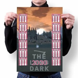 Календарь настенный The Long Dark, Лонг Дарк №6, А3