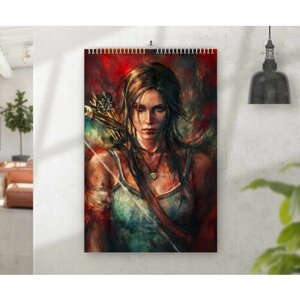 Календарь перекидной Расхитительница гробниц, Tomb Raider №23, А4