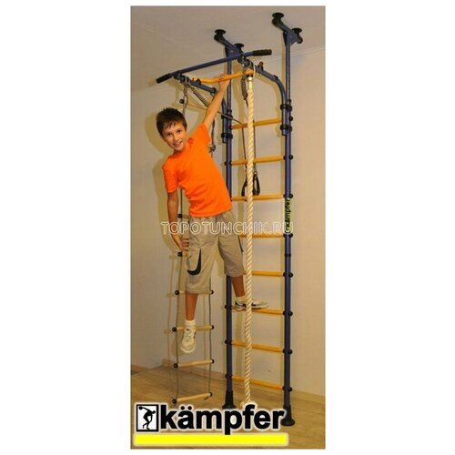 Kampfer "Strong Kid Ceiling" спортивно-игровой комплекс белый антик/желтый от компании М.Видео - фото 1