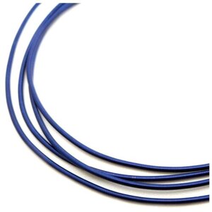 Канитель мягкая, гладкая арт. KAN/MD0,7-20 глянец, цв. темно-синий кобальт уп. 100 г