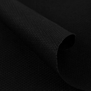 Канва для вышивания, Aida 16 ct, цвет: чёрный, 150х100 см, 100% хлопок