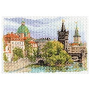 Канва с нанесенным рисунком Матрёнин посад "Прага"