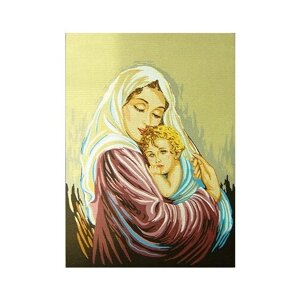 Канва жесткая с рисунком Мать и дитя 60 x 75 см GOBELIN L. DIAMANT 10.539