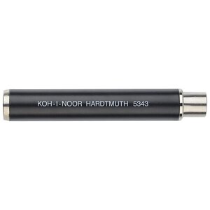 Карандаш цанговый KOH-I-NOOR для графита, мела, пастели 10 мм 1 штука, металлический, корпус черный (53430N1P05KK)
