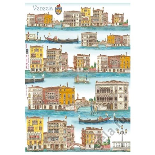 Карта для декупажа Венеция STAMPERIA 50 х 70 см* DFG337 от компании М.Видео - фото 1