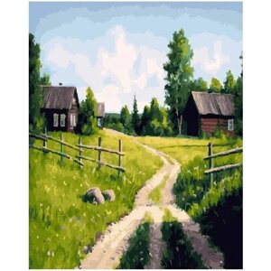 Картина по номерам 000 Art Hobby Home Дорожка в деревню 40*50