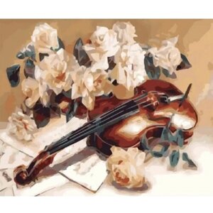 Картина по номерам 000 Art Hobby Home Мелодия скрипки 40*50