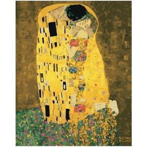 Картина по номерам 000 Art Hobby Home Поцелуй Густав Климт 40х50