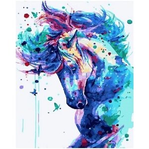 Картина по номерам 000 Art Hobby Home Сказочная лошадь 40х50