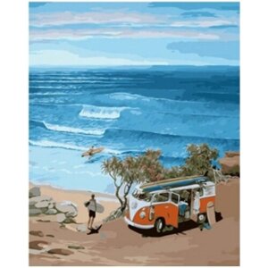 Картина по номерам 000 Art Hobby Home Солнечный пляж 40х50