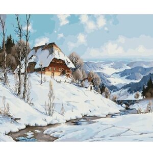 Картина по номерам 000 Art Hobby Home Зимняя сказка 40х50