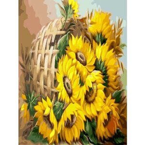 Картина по номерам 000 Hobby Home Цветы солнца 40х50