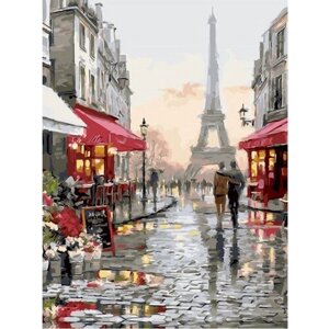 Картина по номерам 000 Hobby Home Париж после дождя 40х50