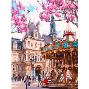 Картина по номерам 000 Hobby Home "Парижская карусель" 40х50