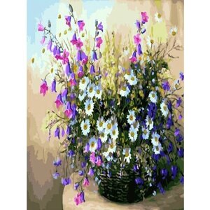 Картина по номерам 000 Hobby Home Полевые цветы 40х50