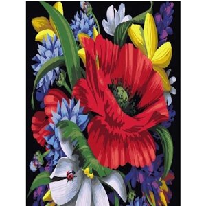 Картина по номерам 000 Hobby Home Полевые цветы 40х50