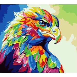 Картина по номерам 000 Hobby Home Радужный орел 40х50