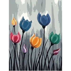 Картина по номерам 000 Hobby Home Сказочные тюльпаны 40х50