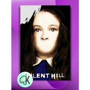 Картина по номерам на холсте Silent Hill, 40 х 60 см