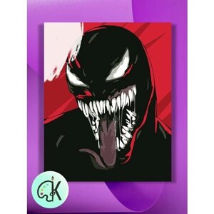 Картина по номерам на холсте Venom - RB, 40 х 60 см