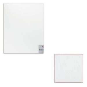Картон белый грунтованный для живописи 40х50 см двусторонний толщина 2 мм, 5 шт