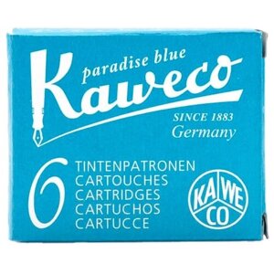 Картридж для перьевой ручки Kaweco Ink Cartridges 6-Pack (6 шт.) бирюзовый