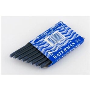 Картридж Waterman Standard (CWS0110860) Serenity Blue чернила для ручек перьевых (8шт)