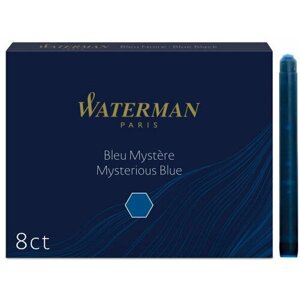 Картридж Waterman Standard CWS0110910 синие чернила для ручек перьевых 8шт