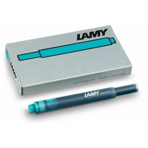 Картриджи LAMY T10 для перьевой ручки, 5 шт. уп, бирюзовый