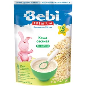 Каша безмолочная Bebi Premium Овсяная с 5 мес. 200 г
