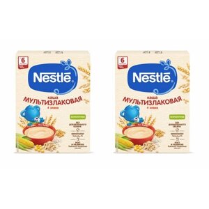 Каша Nestle мультизлаковая безмолочная с 6 месяцев 200 гр 2 шт