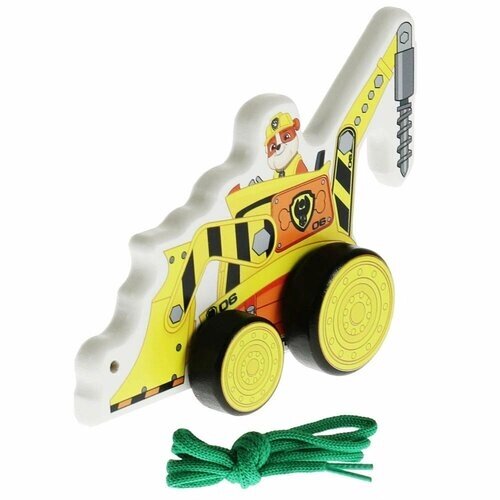 Каталка Крепыш, 12 см, Щенячий Патруль Буратино игрушки из дерева PAWPET-53 от компании М.Видео - фото 1