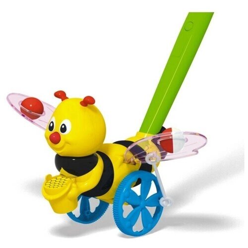 Каталка «Пчёлка», длина ручки 47 см. от компании М.Видео - фото 1