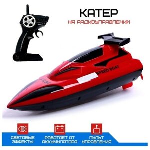 Катер радиоуправляемый Speed Boat, работает от аккумулятора, микс