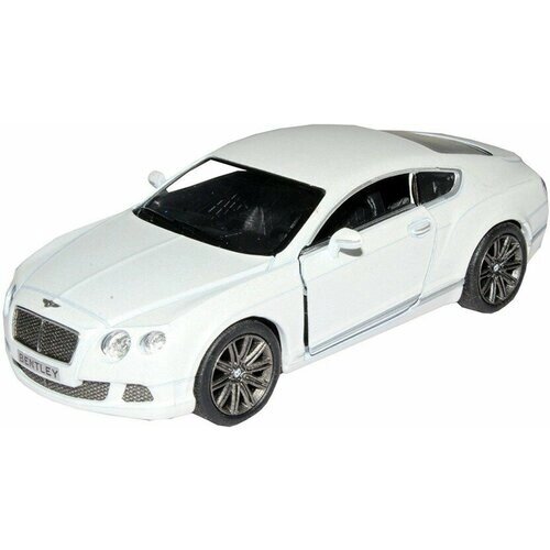 Kinsmart Модель машины Bentley Continental-GT Speed 2012 белыйKT5369W с 3 лет от компании М.Видео - фото 1