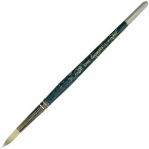 Кисть художественная синтетика Гамма "Модерн", круглая №12, короткая ручка, 6 штук, 339641