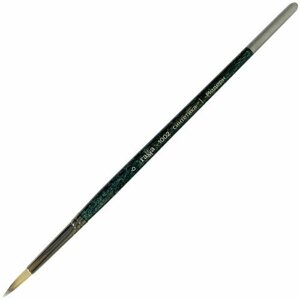 Кисть художественная синтетика Гамма "Модерн", круглая №6, короткая ручка, 6 штук, 339635