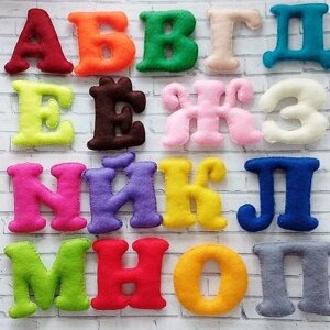 Класический русский алфавит для детей, мягкие русские буквы для малышей, детски набор для изучения русского языка
