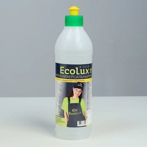 Клей ECOLUX универсальный морозоустойчивый 0,5 л от компании М.Видео - фото 1