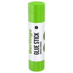 Клей-карандаш Berlingo "Green Series", 21г, растительные компоненты (крахмал) (арт. 338870)