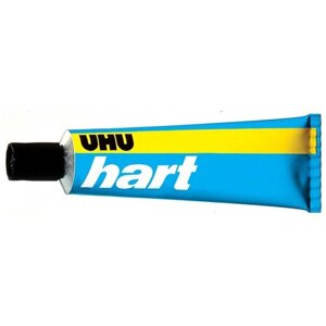 Клей Uhu "Hart", для жестких пластиков, 7 г
