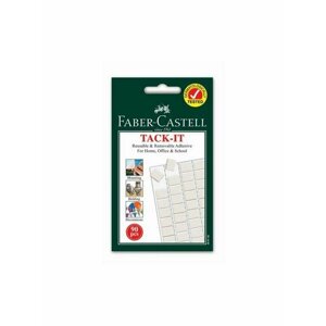 Клеящие подушечки Faber-Castell TACK-IT белые 90 штук /упак