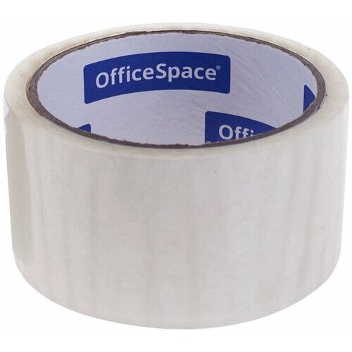 Клейкая лента упаковочная OfficeSpace, 48мм*40м, 38мкм, ШК, 205467 от компании М.Видео - фото 1
