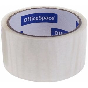 Клейкая лента упаковочная OfficeSpace, 48мм*40м, 38мкм, ШК, 205467