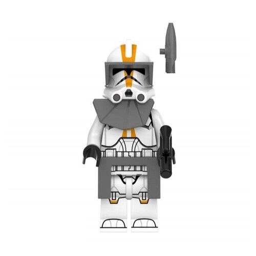Клон 50-го легиона оранжевый // Звёздные войны / Совместимый с Лего конструктор от компании М.Видео - фото 1