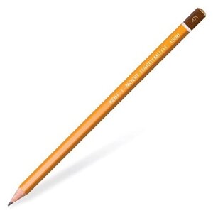 KOH-I-NOOR Чернографитный карандаш 1500 1 шт (150004B01170RU) Желтый